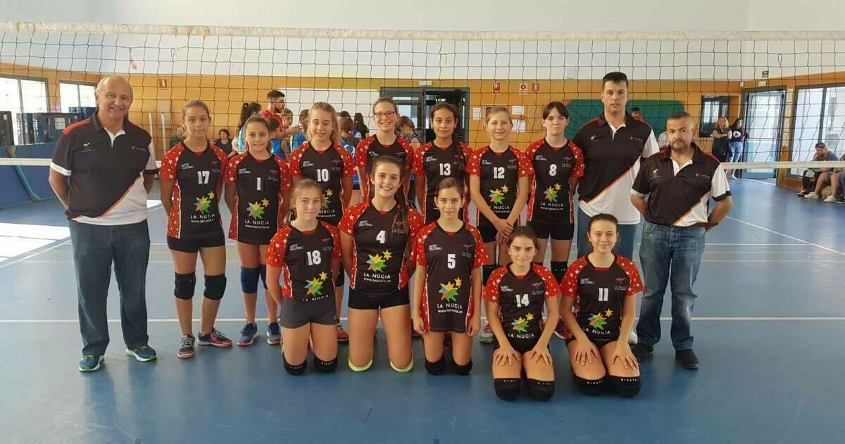 Hist&oacute;rico doble ascenso a preferente del Club Voleibol La Nuc&iacute;a.