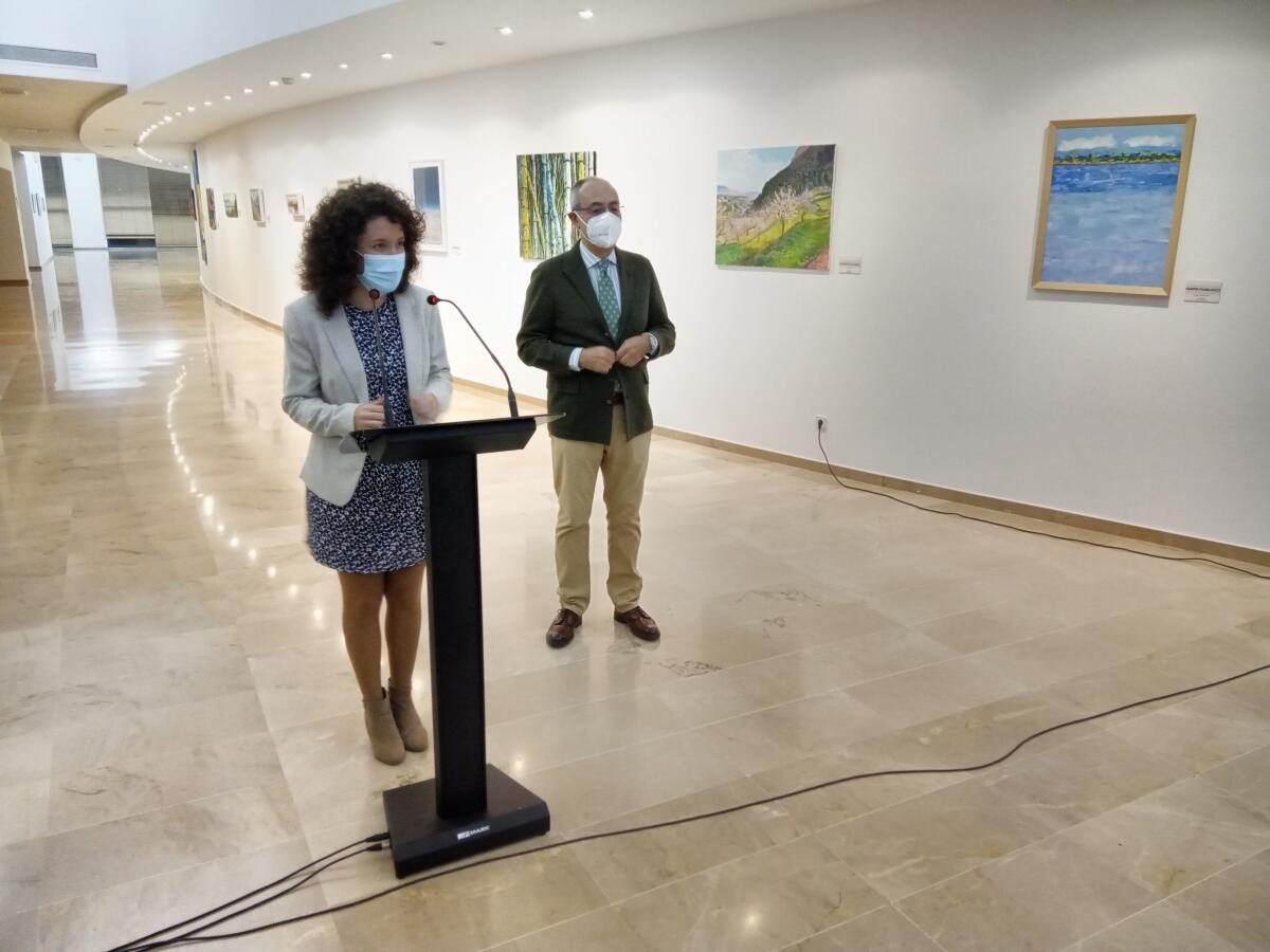 FONDOS PICTÓRICOS DE LA FUNDACIÓN FRAX  La exposición“Lugares” permanecerá colgada en el Palau Altea durante más de dos meses