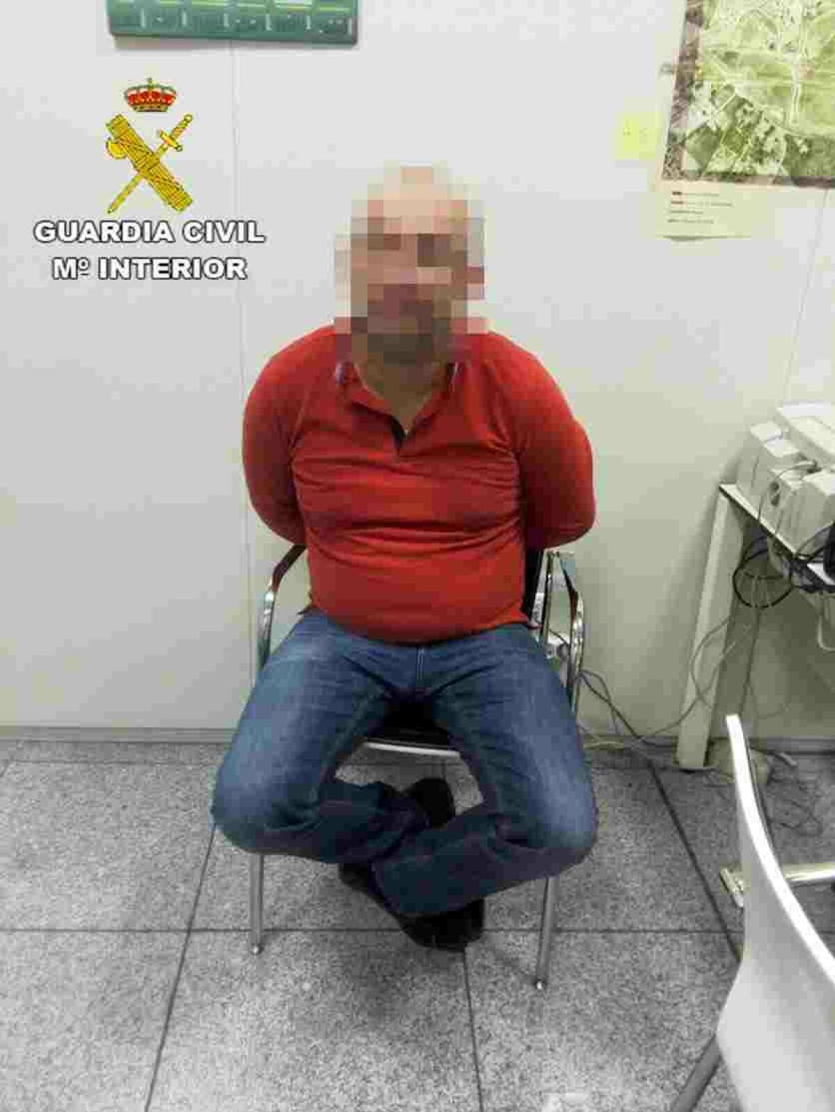 La Guardia Civil de Villajoyosa detiene a un argelino condenado a 20 a&ntilde;os de prisi&oacute;n en Francia