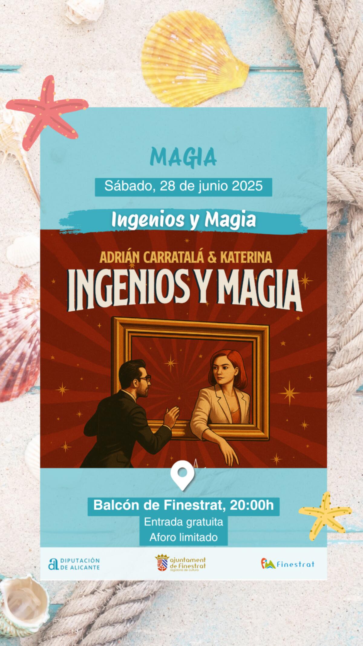 Agenda de cultura gratuita comarcal del 23 al 29 de junio