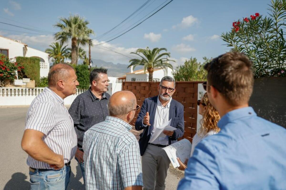 L’Alfàs va a renovar la red de saneamiento y abastecimiento de la Urbanización Foia Blanca