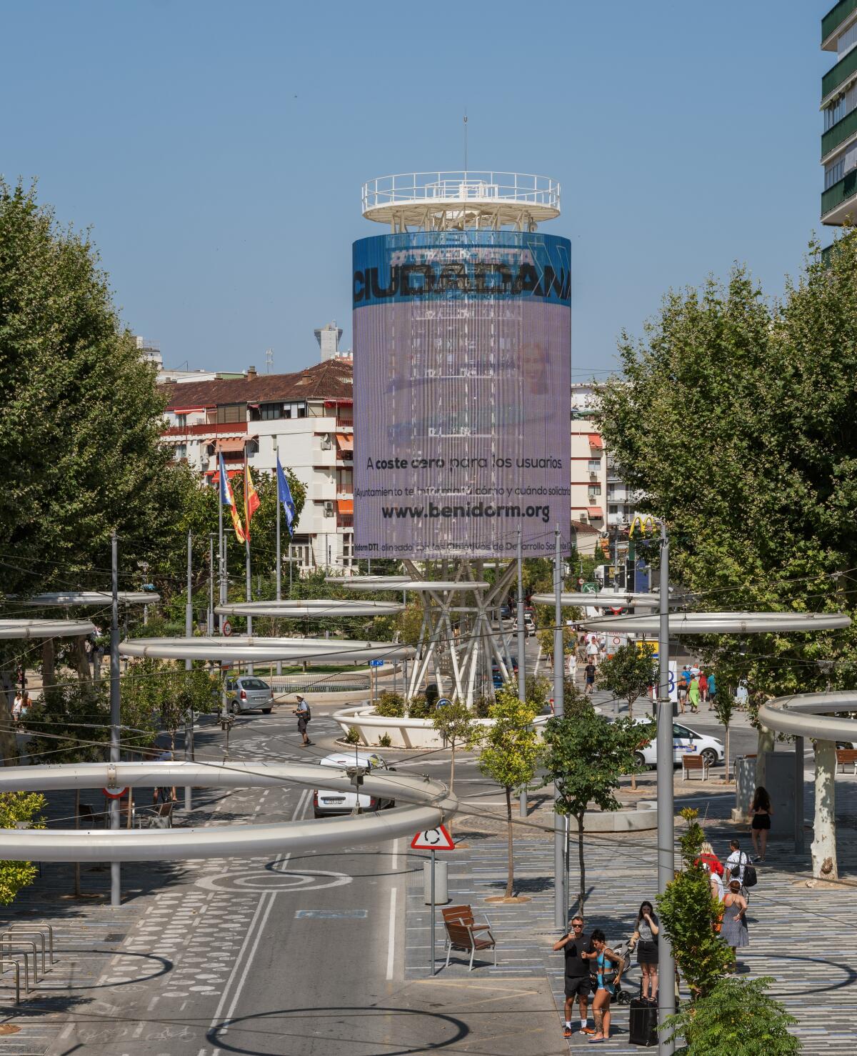 La remodelación de la avenida de Mediterráneo de Benidorm,  Mejor Obra de la Provincia en la XVII edición de los Premios FOPA 