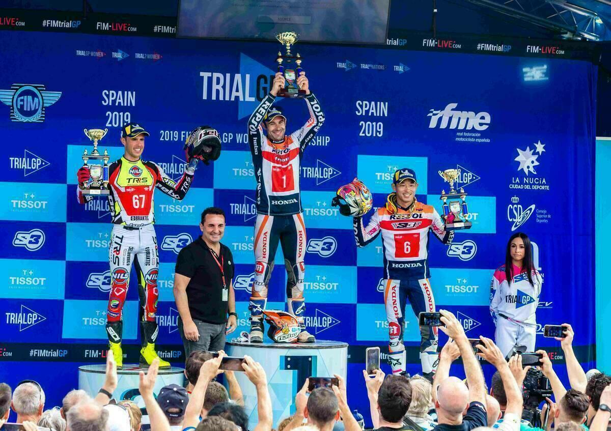 Toni Bou completa un Mundial de Trial “perfecto” en La Nucía 