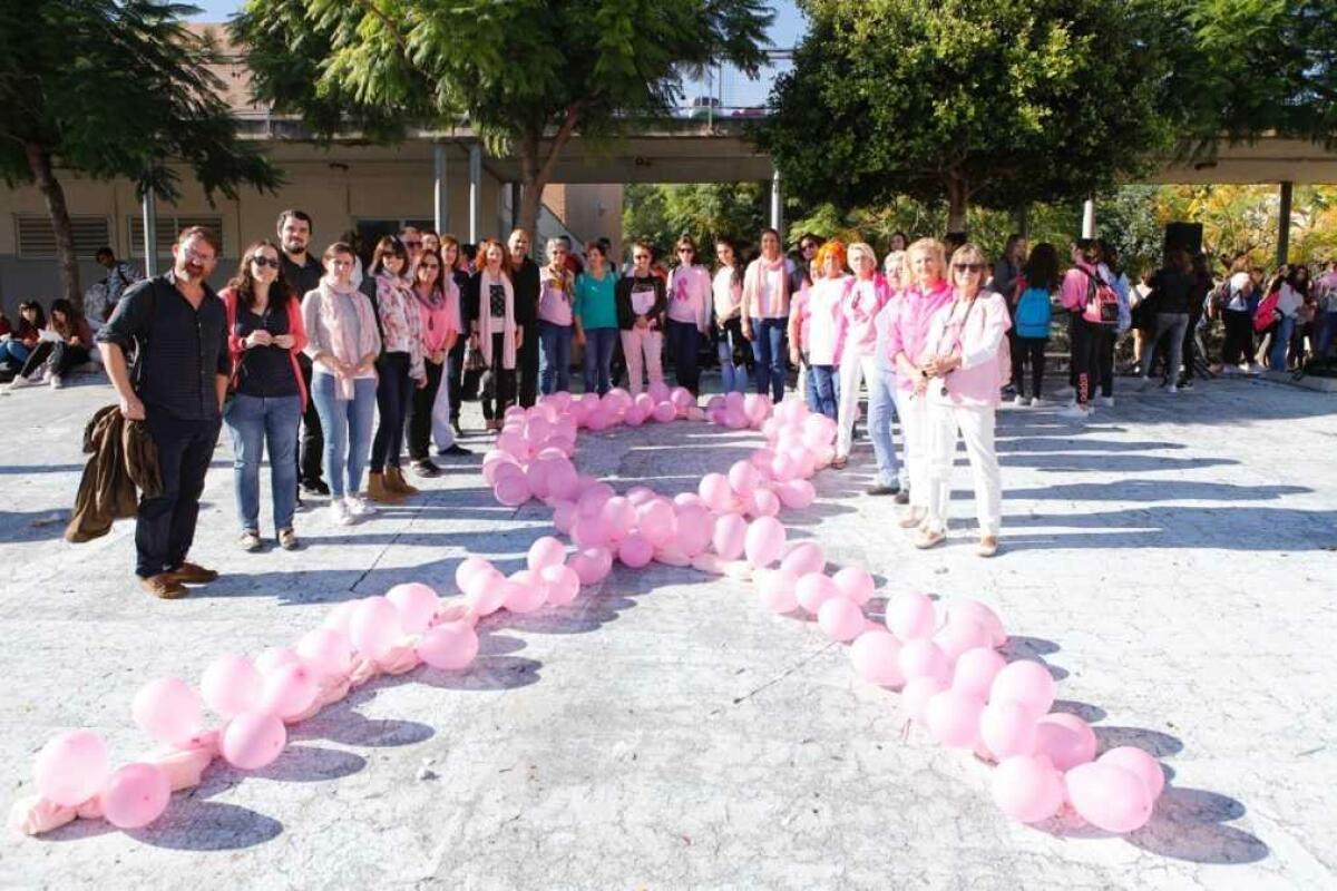 El instituto de l&rsquo;Alf&agrave;s se adhiere a la campa&ntilde;a contra el c&aacute;ncer de mama