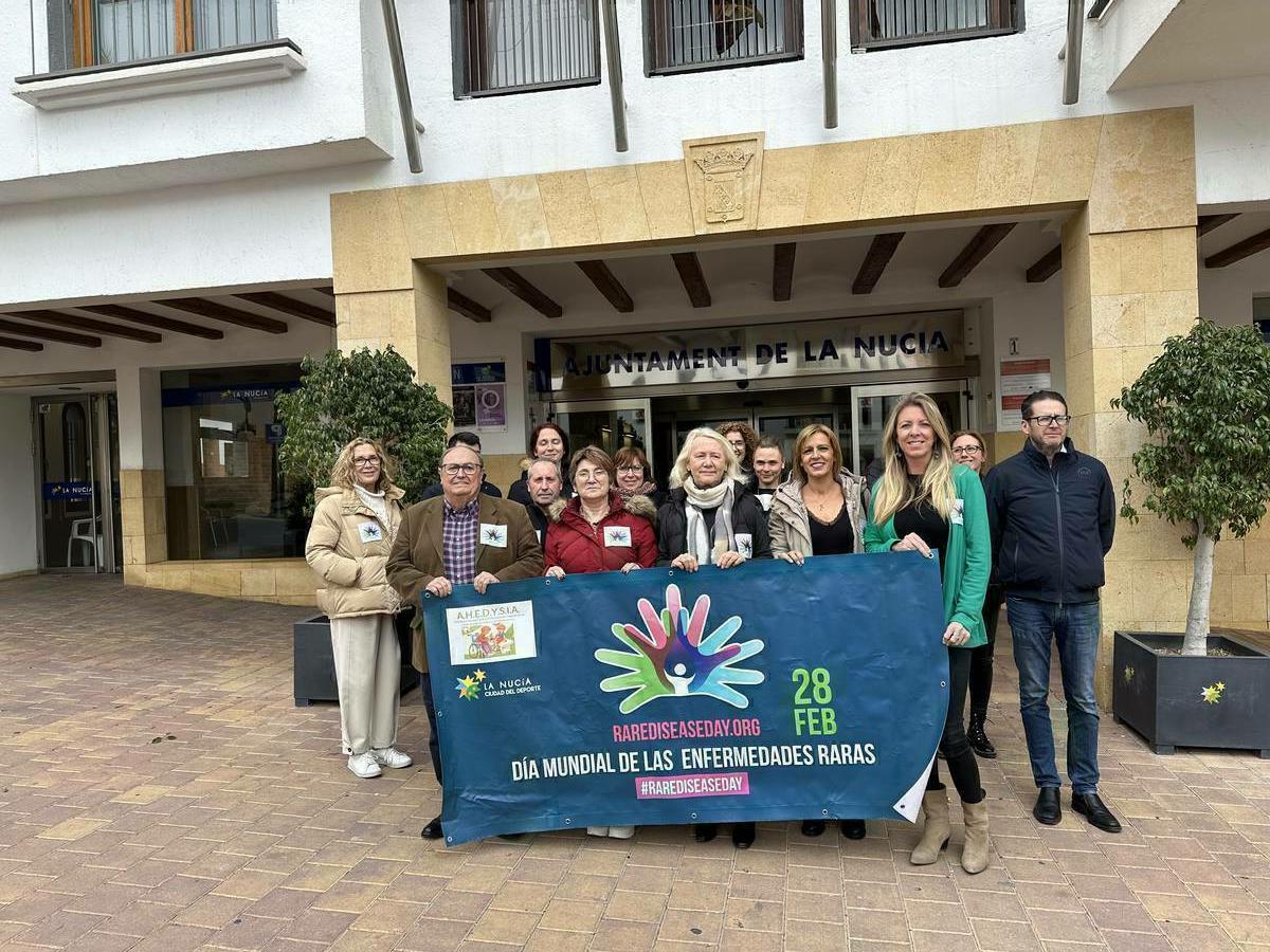 La Nucía conmemora el  “Día Mundial de las Enfermedades Raras” 