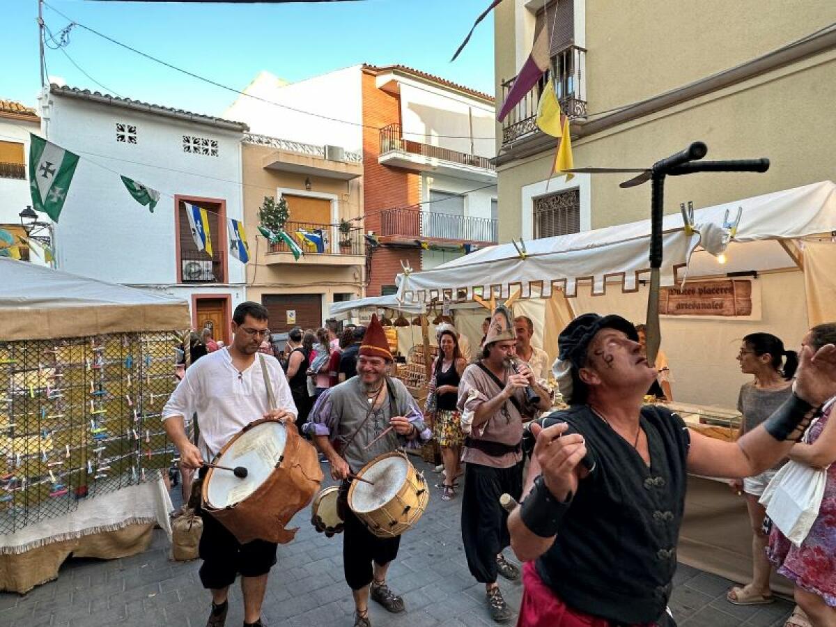 Gran éxito del XVII Mercado Medieval durante los tres días