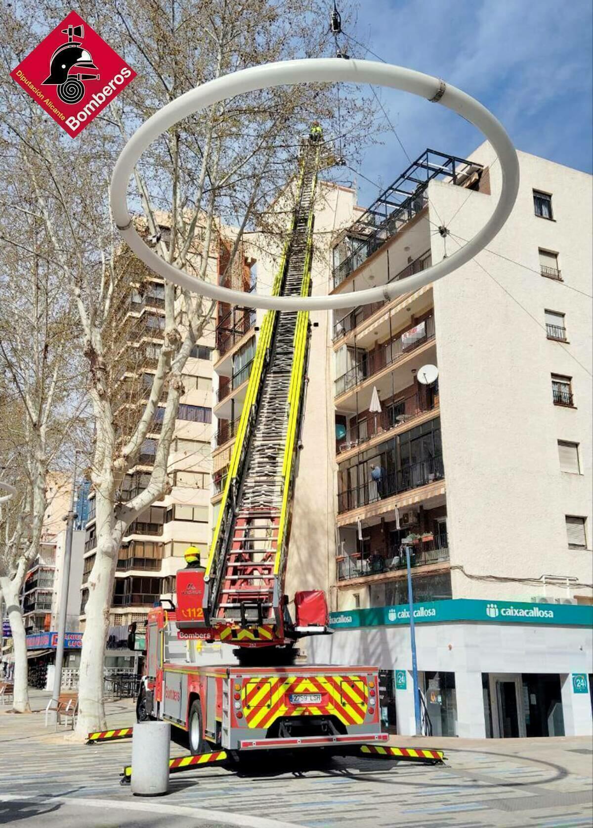 RESCATE GAVIOTA EN BENIDORM