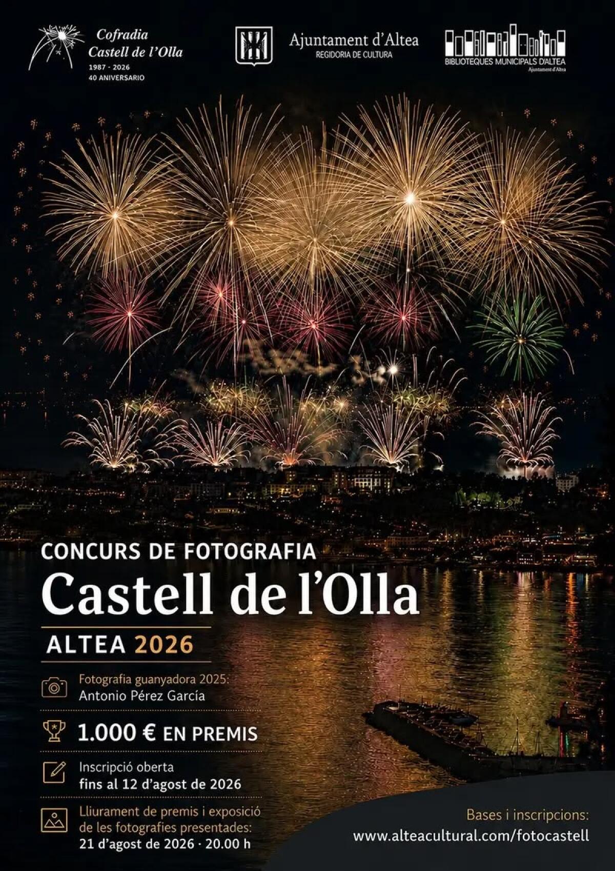 El Concurso de Fotograf&iacute;a del Castell de l&rsquo;Olla repartir&aacute; 1.000 euros en premios
