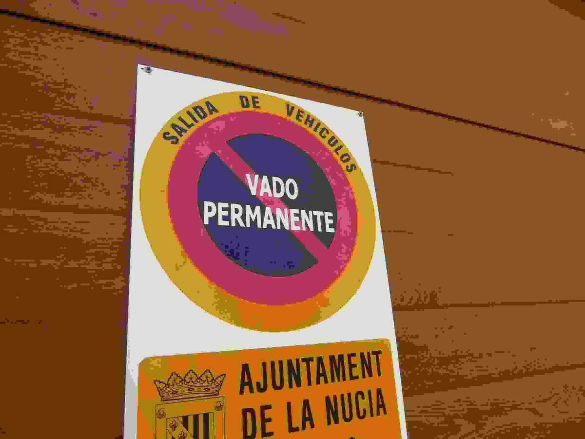 Abierto el plazo de cambios de titular o bancarios en los &ldquo;Vados permanentes&rdquo;.