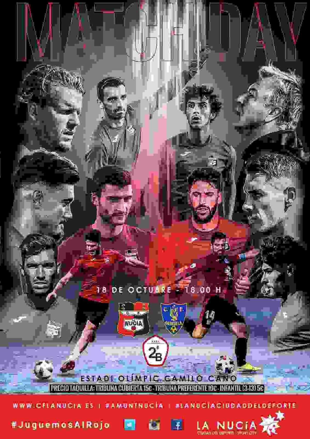 El CF La Nucía empieza la “liga” este domingo ante el Orihuela