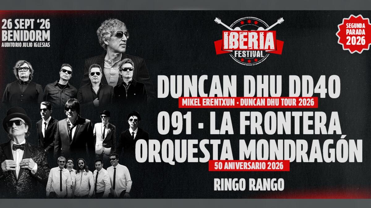 La Orquesta Mondrag&oacute;n completa el cartel de la nueva edici&oacute;n del Iberia Festival, que reunir&aacute; a Duncan Dhu, 091, La Frontera y Ringo Rango