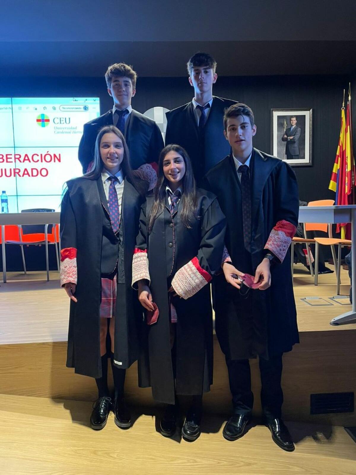 El Lope de Vega, ganadores absolutos de la IV Olimpiada Jurídica de la Universidad CEU de Elche