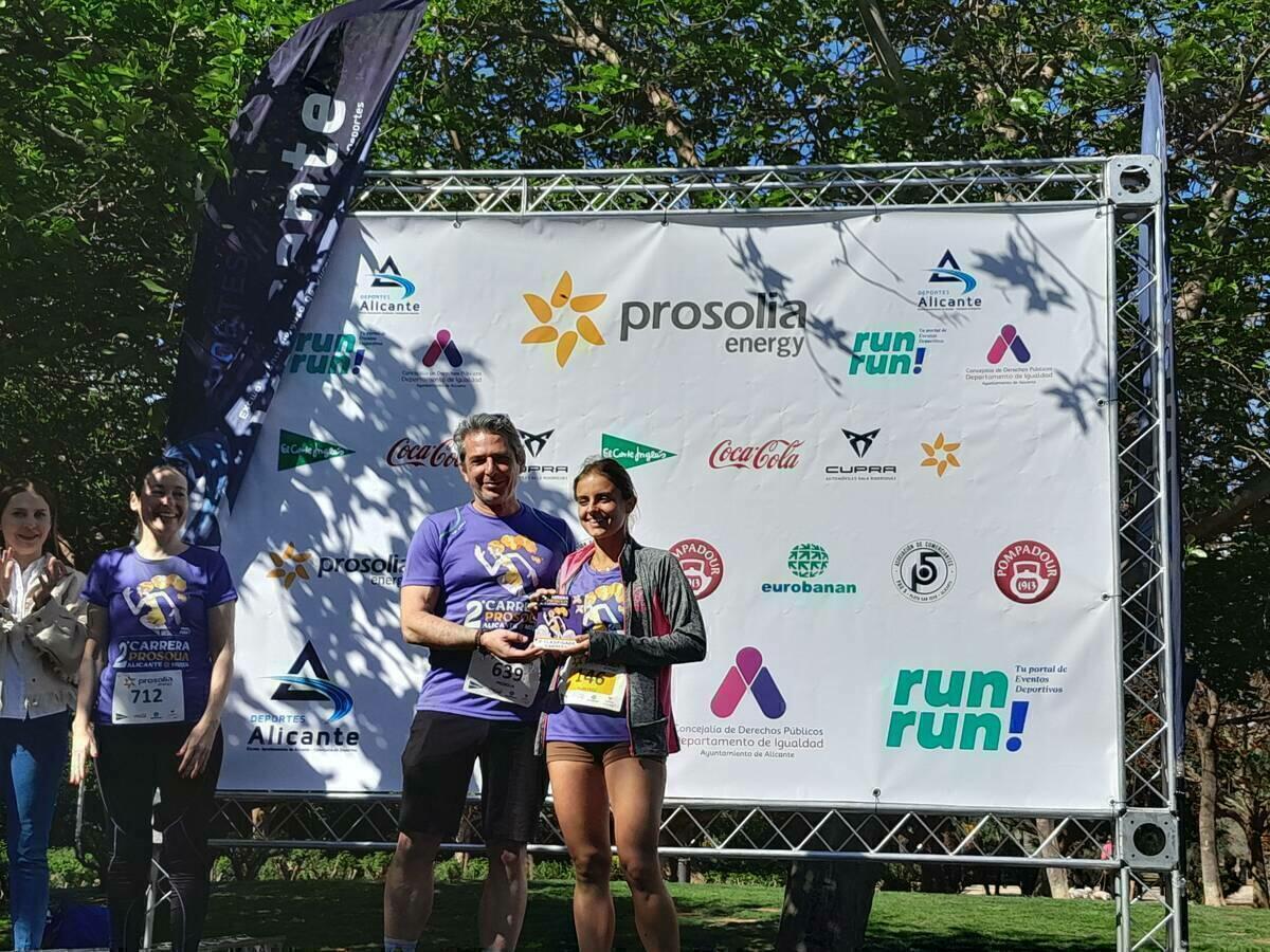 Elisabeth Oliva, Verónica Santiana y Alba Fuster completan el podium de la 2ª Carrera Prosolia “Alicante Mujer” 