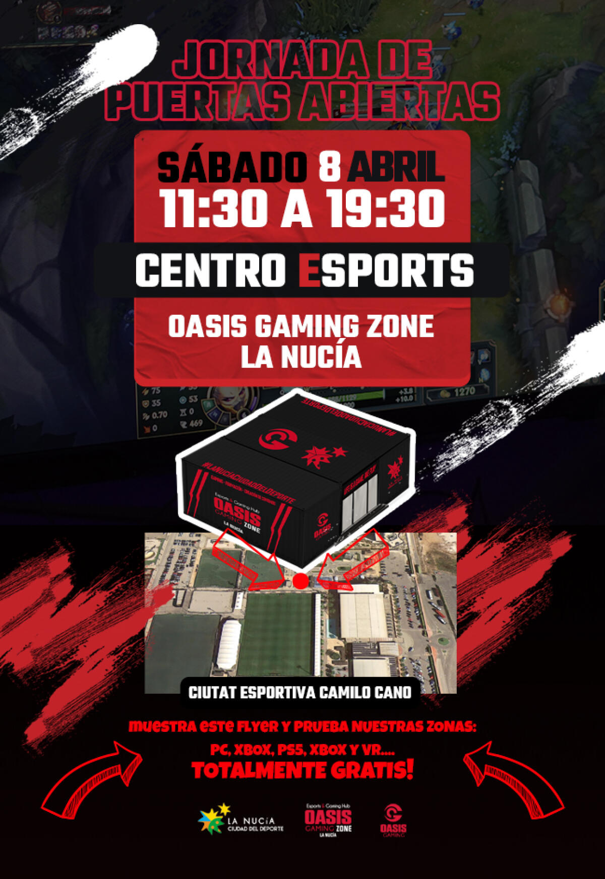 Jornada de Puertas abiertas del “Centro de E-Sports y Gaming” este sábado