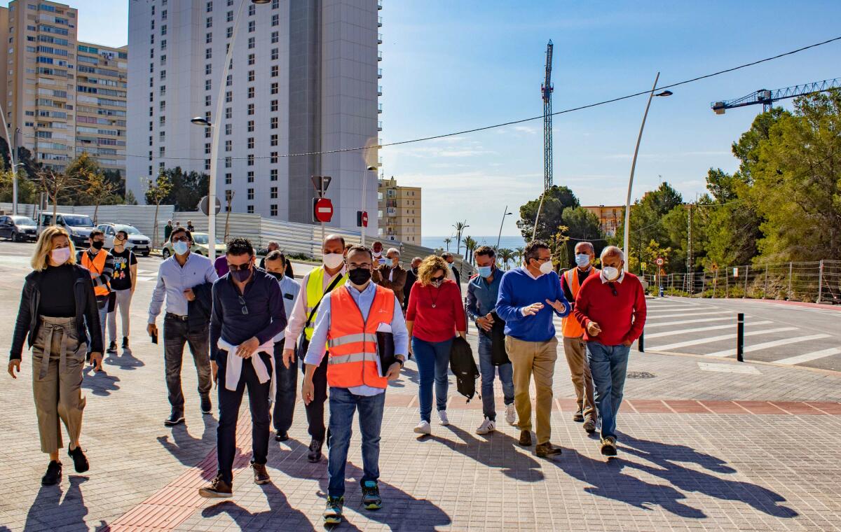 Las obras del Plan Parcial 2/1 configuran la trama urbana de Poniente