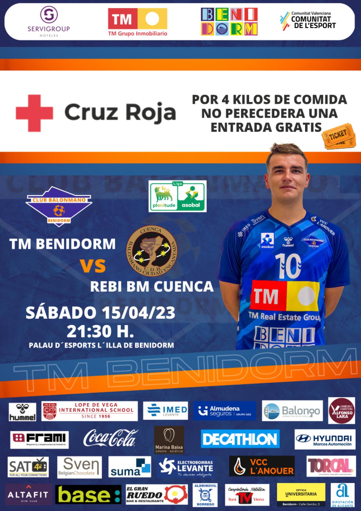 TM Benidorm-Rebi Bm Cuenca   -   De nuevo a por los 2 puntos ante el 2º clasificado