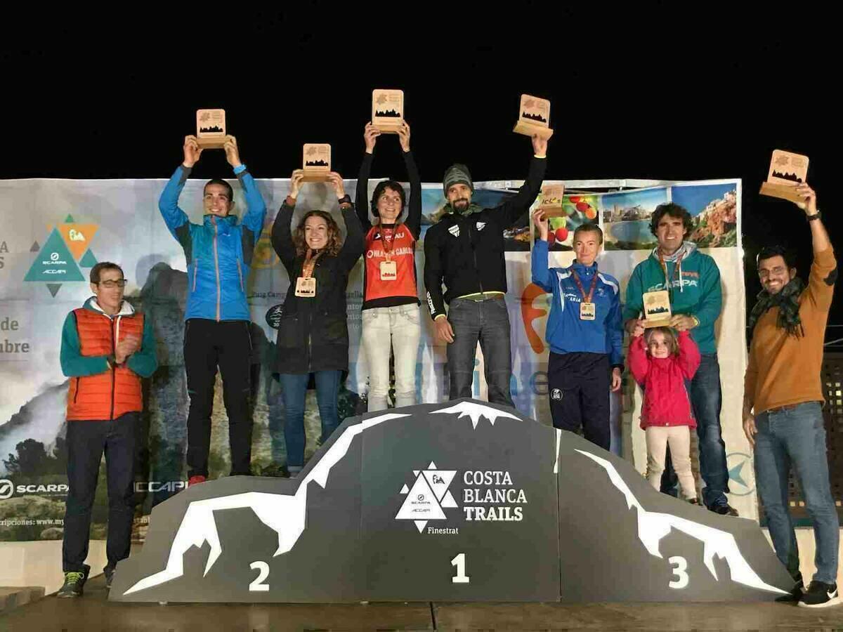 Javier Rodr&iacute;guez y Nicole Zucchini  ganan la ultra de 102km de la &ldquo;Costa Blanca Trails&rdquo; de Finestrat 
