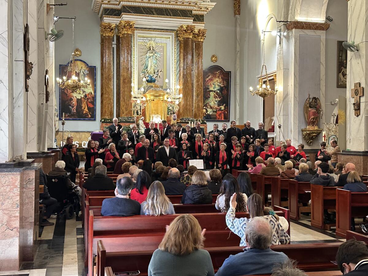 Gran Concierto de Corales por Navidad en la Iglesia