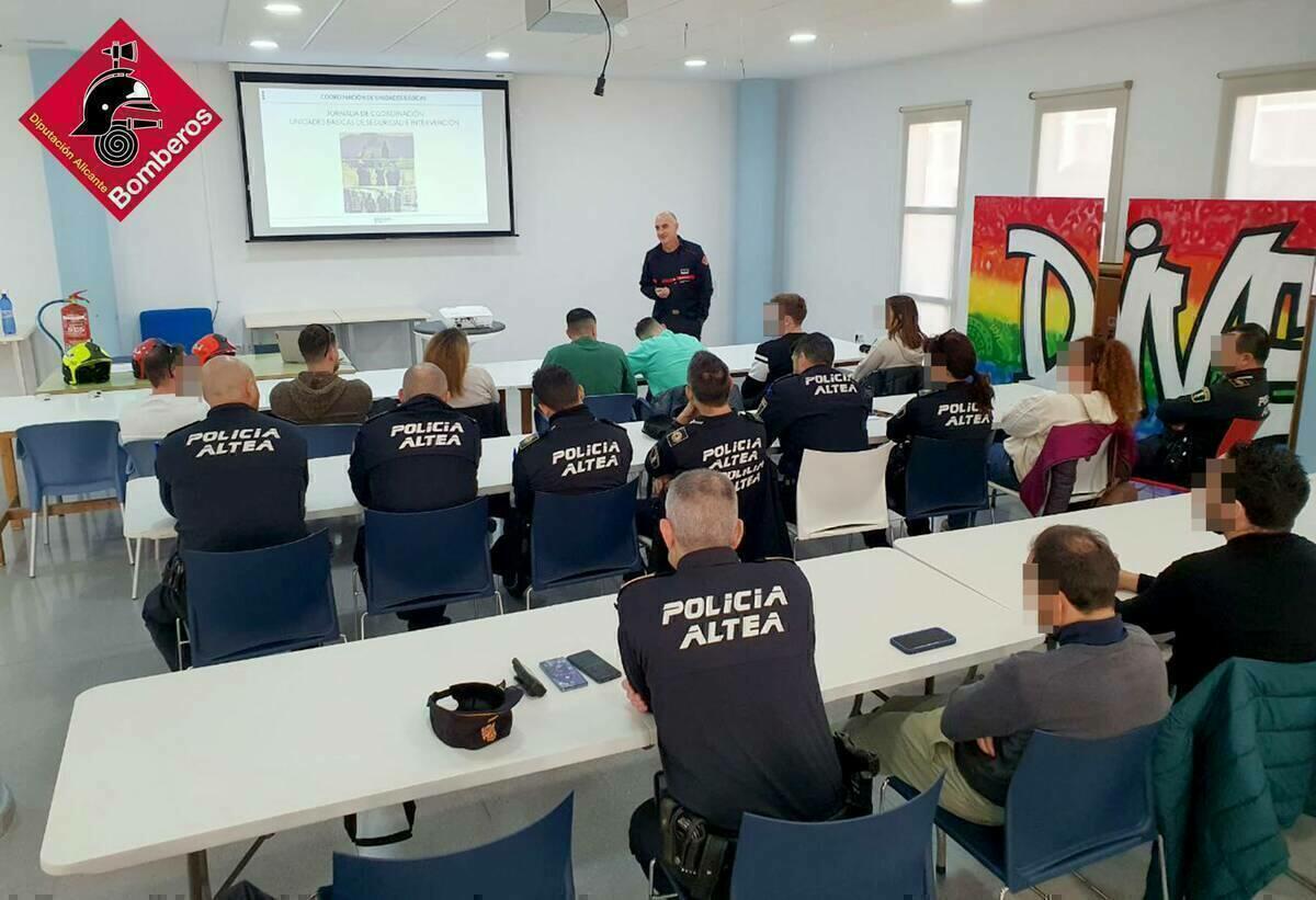 Jornada de Acción Formativa sobre Coordinación en Actuaciones ante Incendios Urbanos en Altea