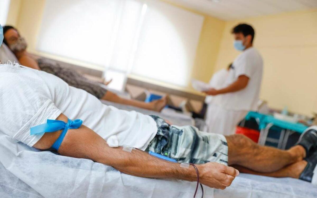 Una treintena de personas donaron sangre ayer en l&rsquo;Alf&agrave;s del Pi