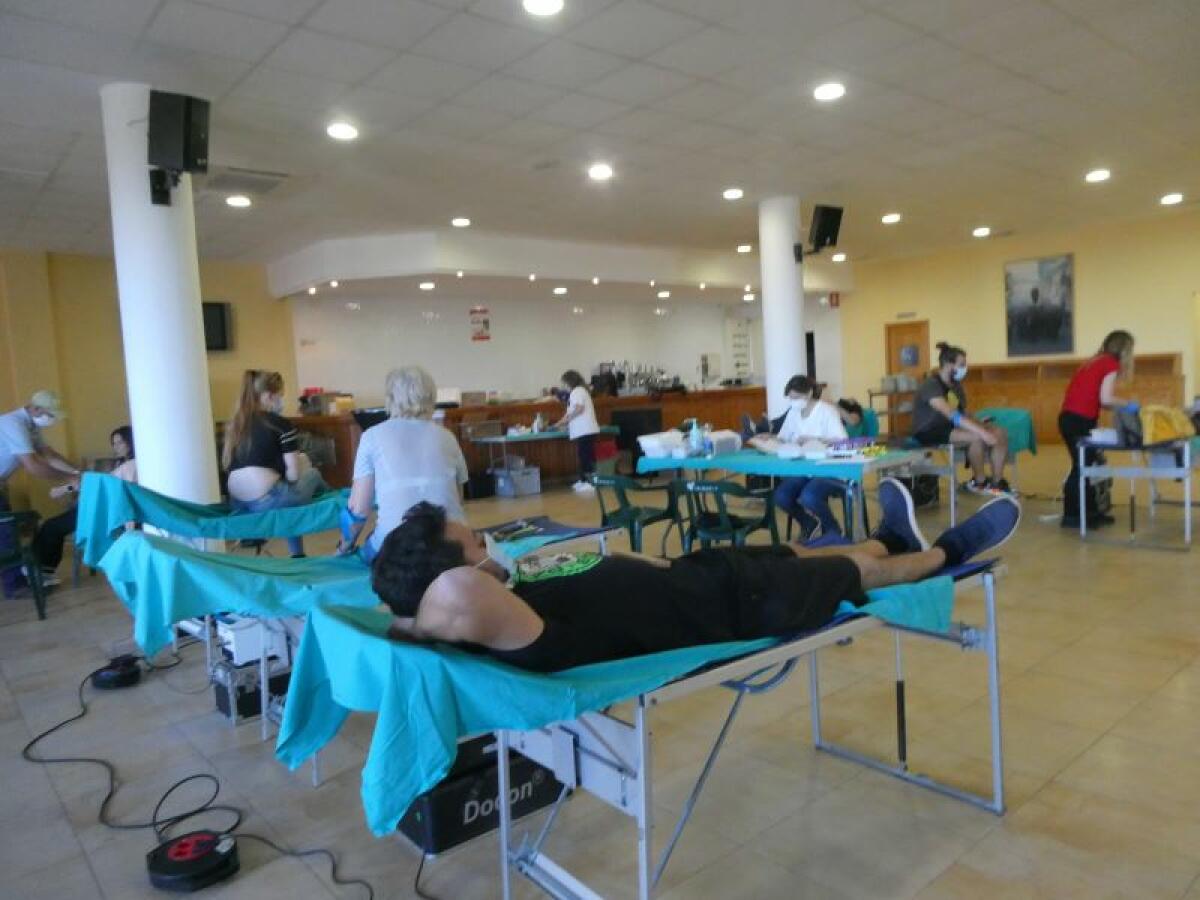 43 personas donaron sangre en la novena captación de 2023