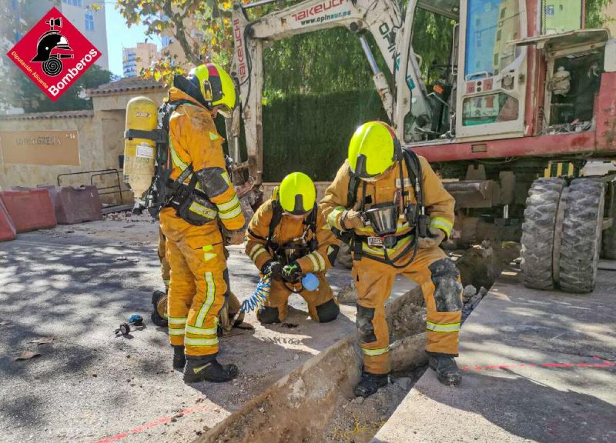 FUGA DE GAS NATURAL EN BENIDORM