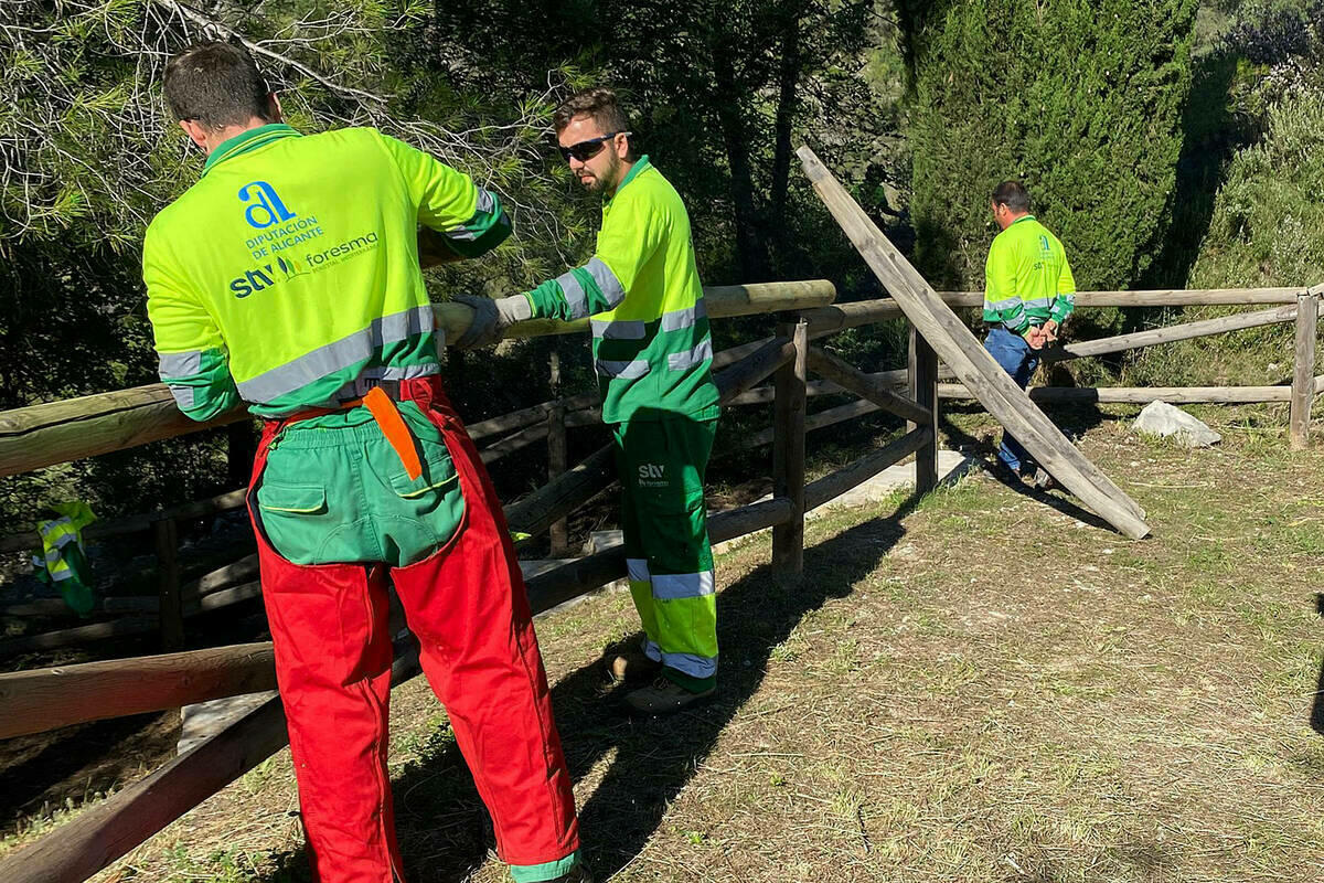 La Diputación ayuda a los municipios más pequeños a conservar sus espacios verdes con 700.000 euros