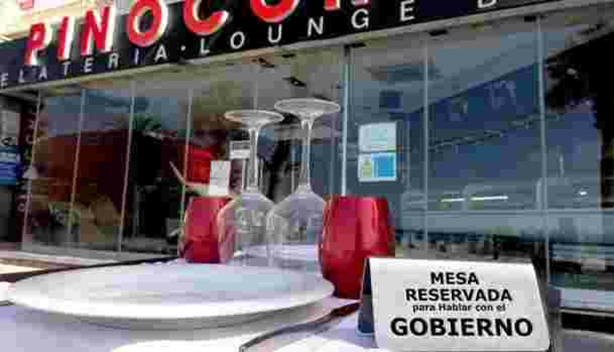 Un restaurante de Benidorm reserva una mesa a Pedro S&aacute;nchez para invitarle a dialogar con el sector