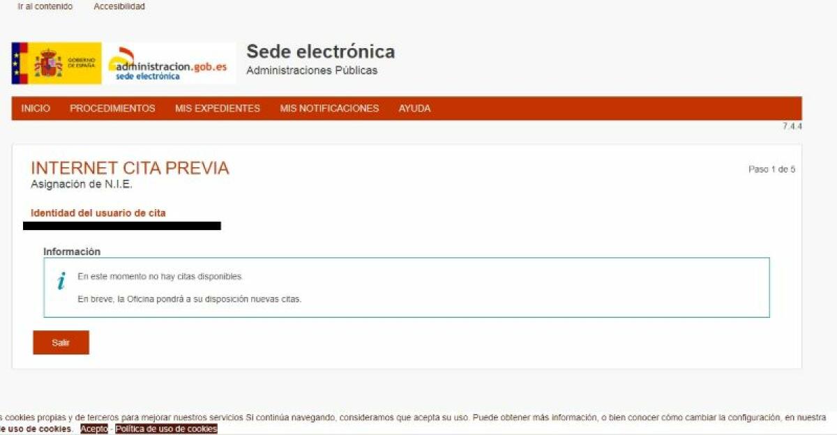 Ciudadanos denuncia el bloqueo en las citas para tramitar el NIE en todas las oficinas de la provincia