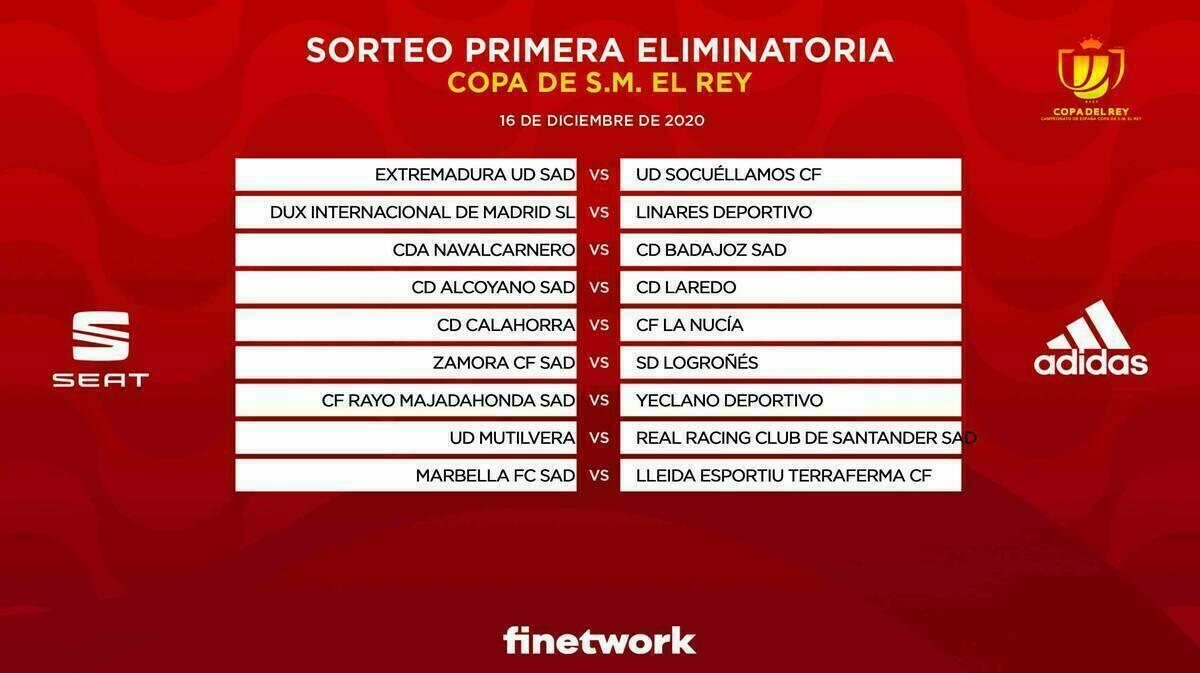 El C.F. La Nucía se enfrentará al Calahorra en la Copa del Rey