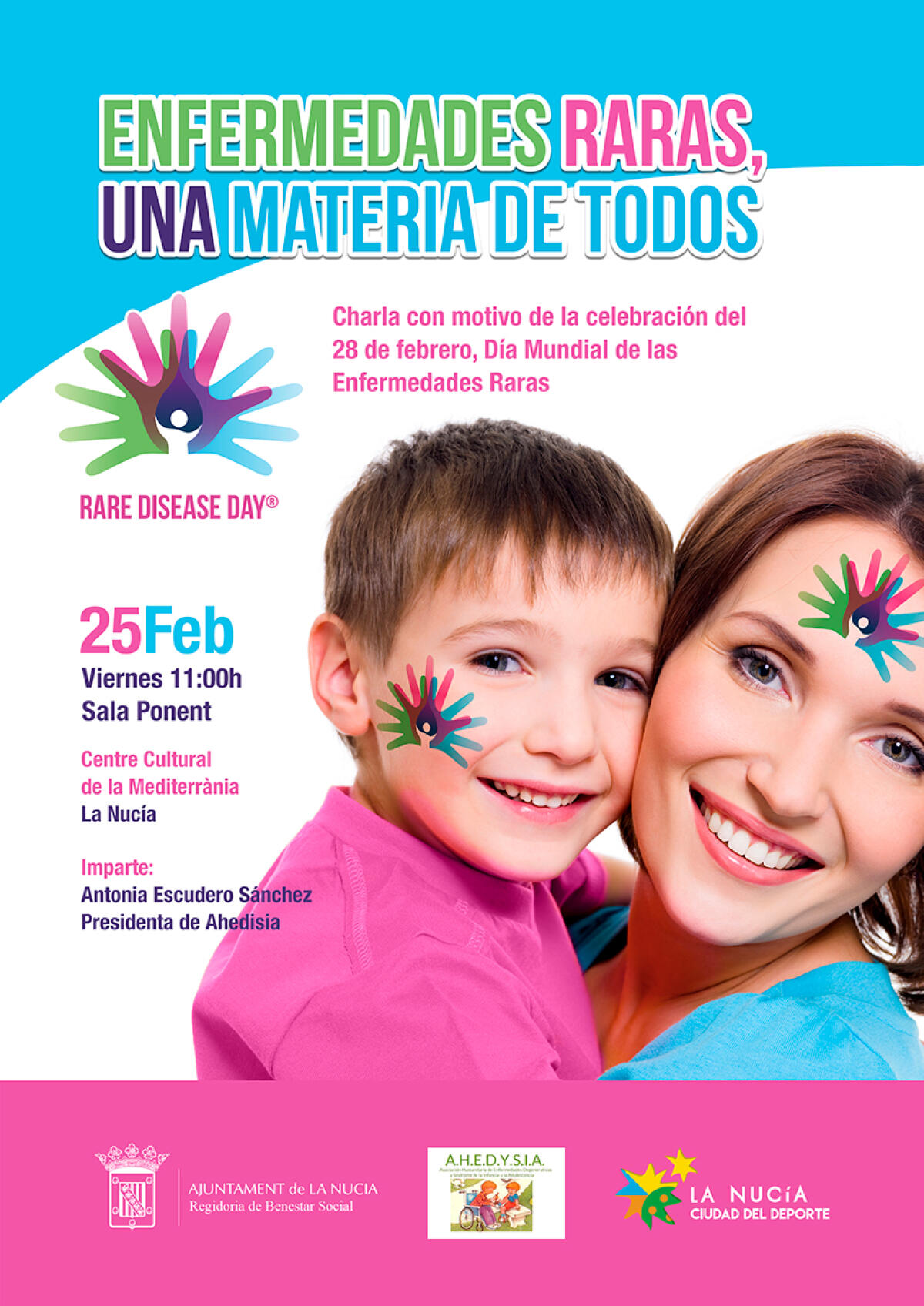 Charla “Enfermedades Raras, una materia de todos” en l’Auditori