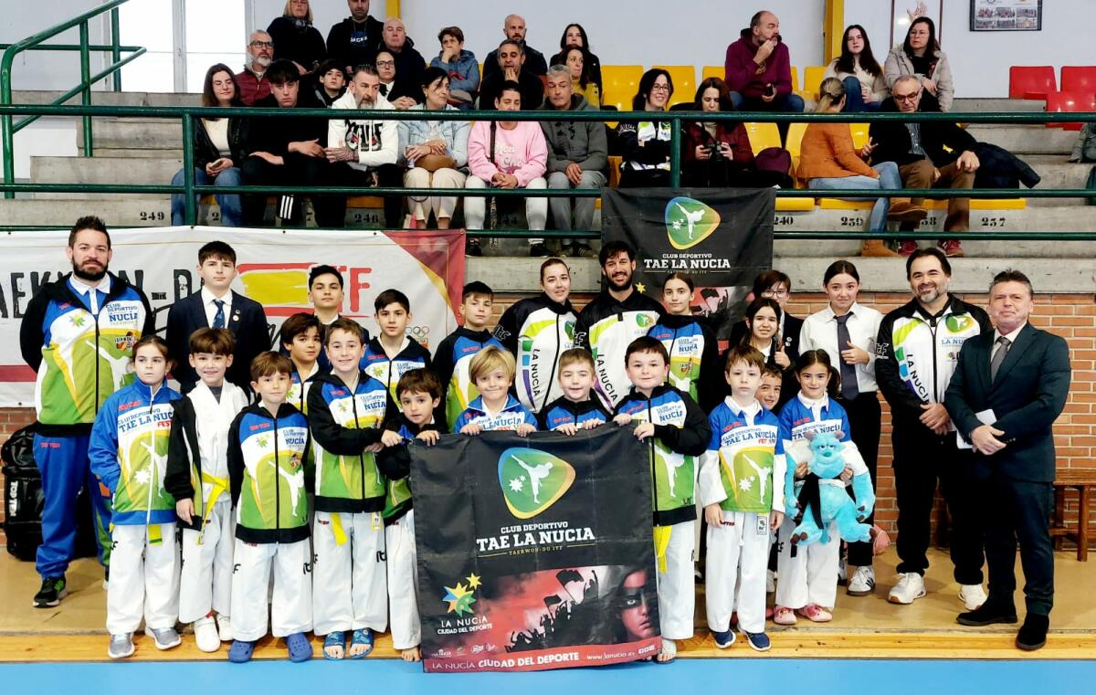 El Club Taekwondo ITF La Nuc&iacute;a suma 17 medallas en el Campeonato de Promoci&oacute;n de Altea, el pasado domingo 1 de marzo 2026