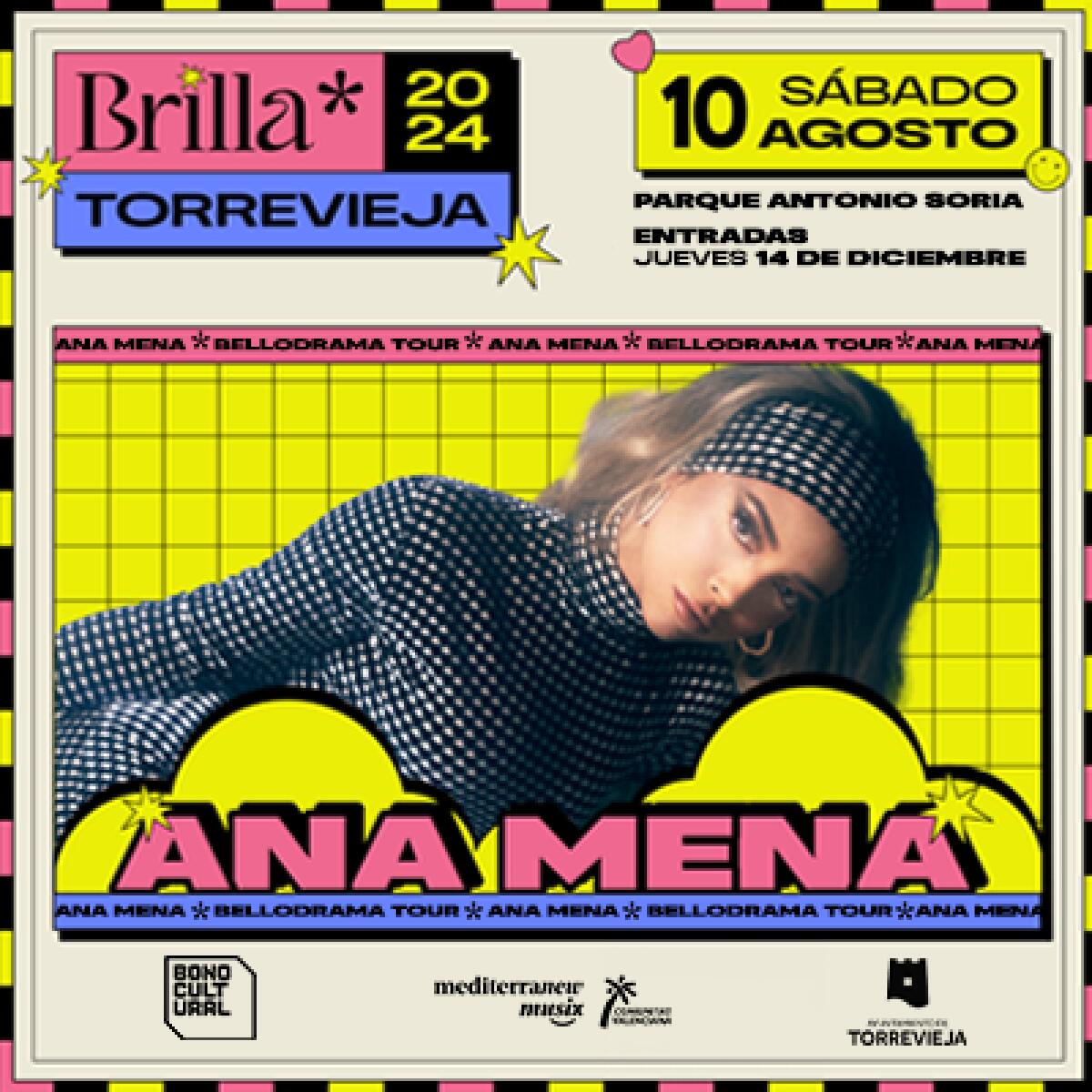 Brilla Torrevieja se prepara para su cuarta edición y anuncia a Ana Mena como primer artista confirmado