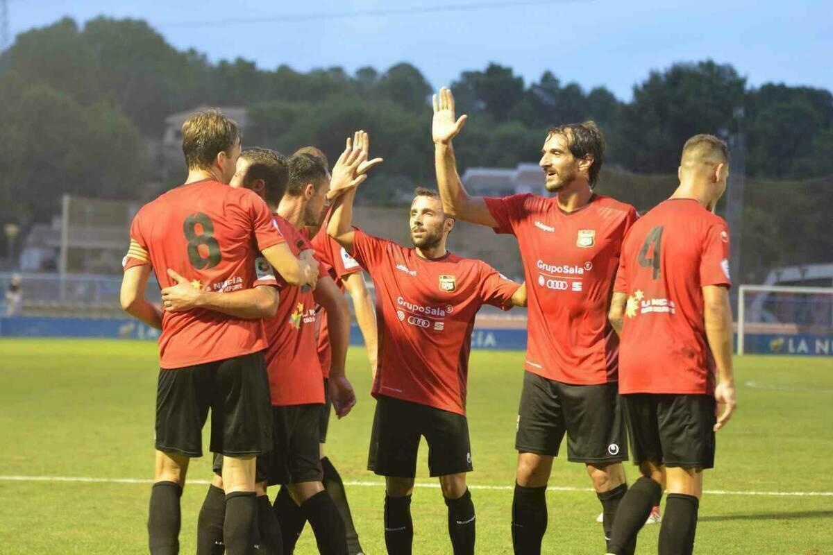 El CF La Nuc&iacute;a l&iacute;der provisional del Grupo VI de Tercera Divisi&oacute;n