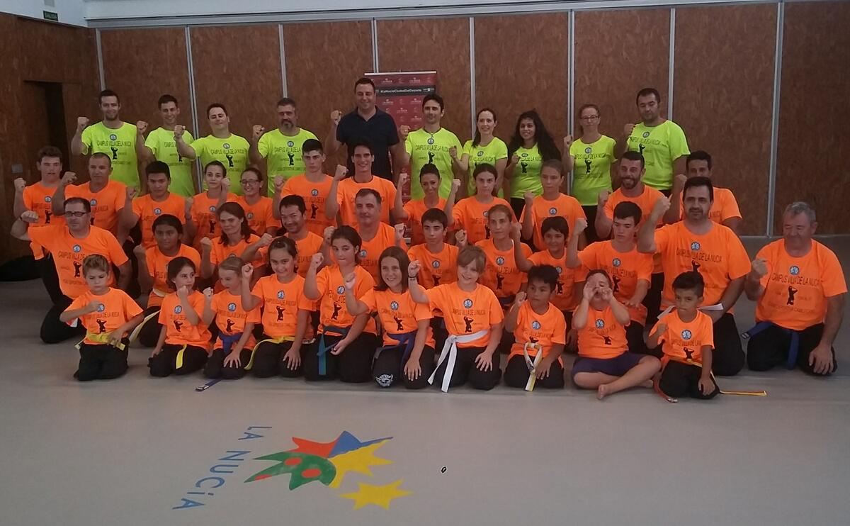 70 deportistas participaron en el I Campus Hapkido Villa de La Nuc&iacute;a 
