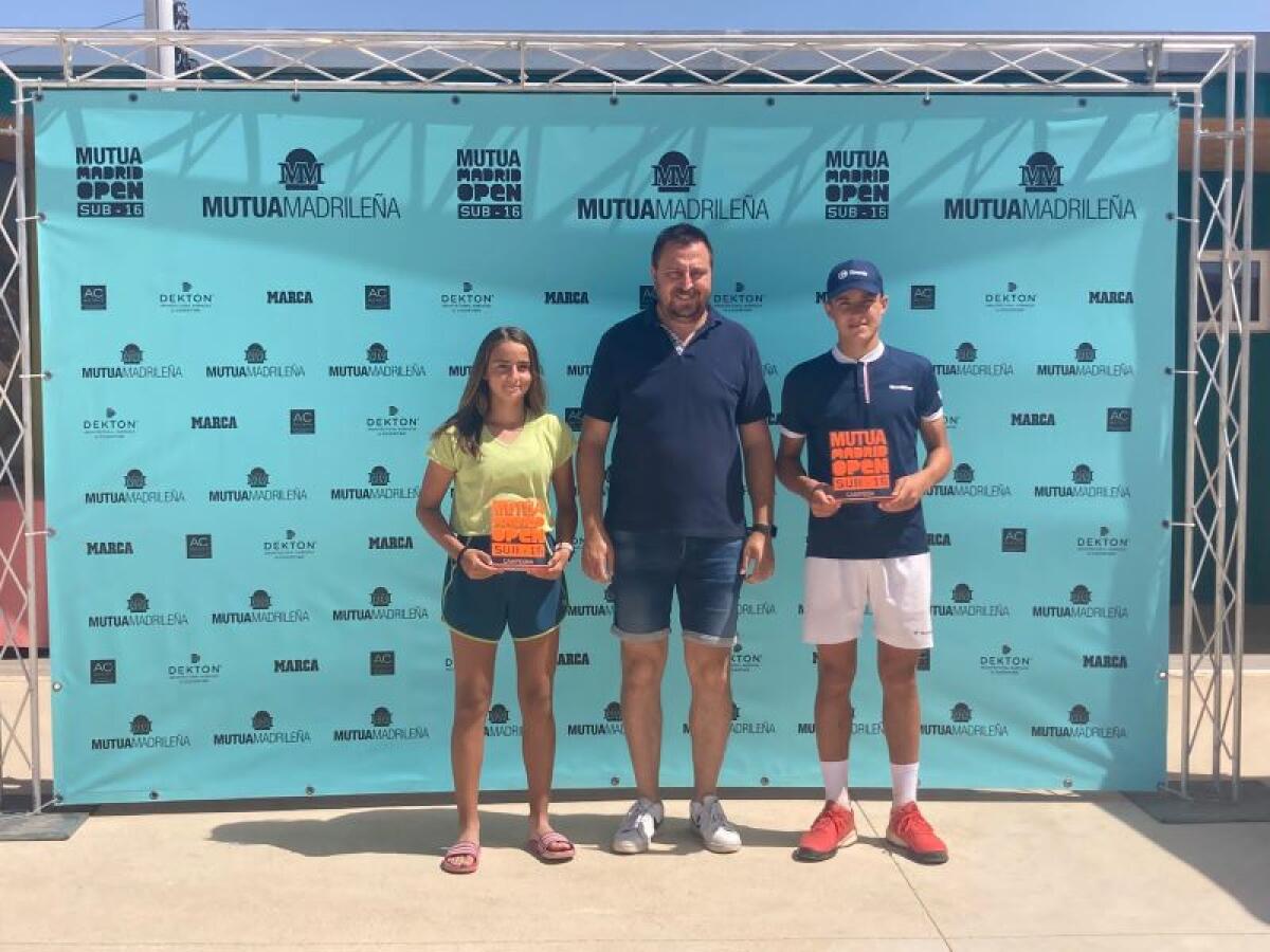 Charo Esquiva y Andrés Santamarta vencen el Torneo Mutua Madrid de La Nucía