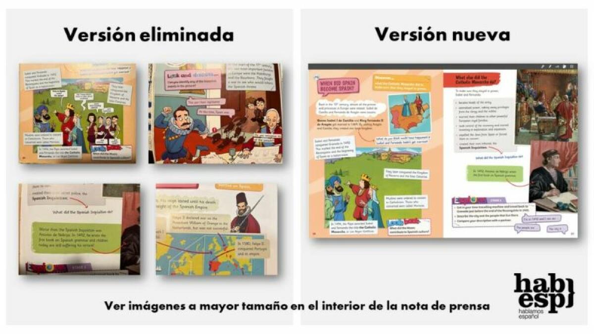 LA EDITORIAL CAMBRIDGE ASEGURA A HABLAMOS ESPAÑOL QUE LOS CONTENIDOS INADECUADOS DE SU LIBRO DE CIENCIAS SOCIALES QUE AÚN ESTÉN VISIBLES SE ELIMINARÁN EN UN PLAZO DE 48 HORAS