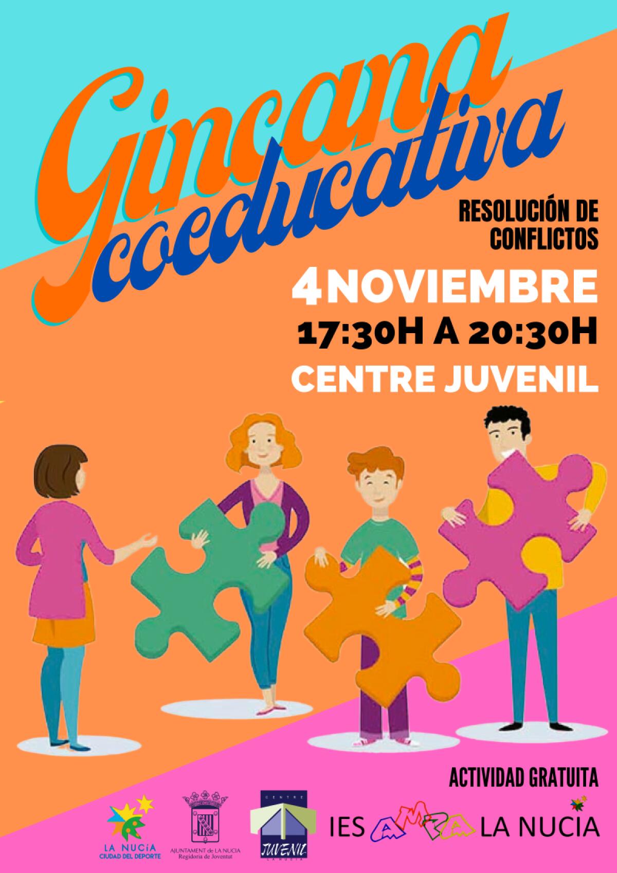 Gincana Coeducativa este viernes en el Centre Juvenil