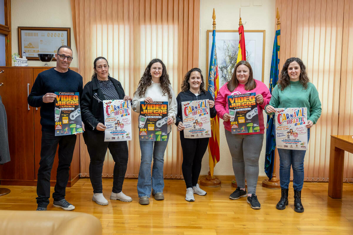 Majorals l’Alfàs 2024 organizan la Fiesta de Carnaval  en el polideportivo el sábado 10 de febrero 