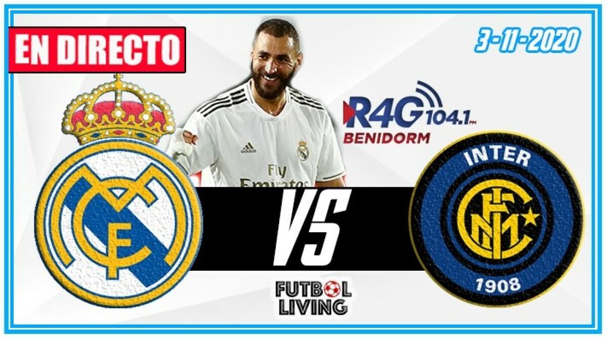 Real Madrid enfrenta al Inter de Milan por Champions y Radio 4g Emite en directo