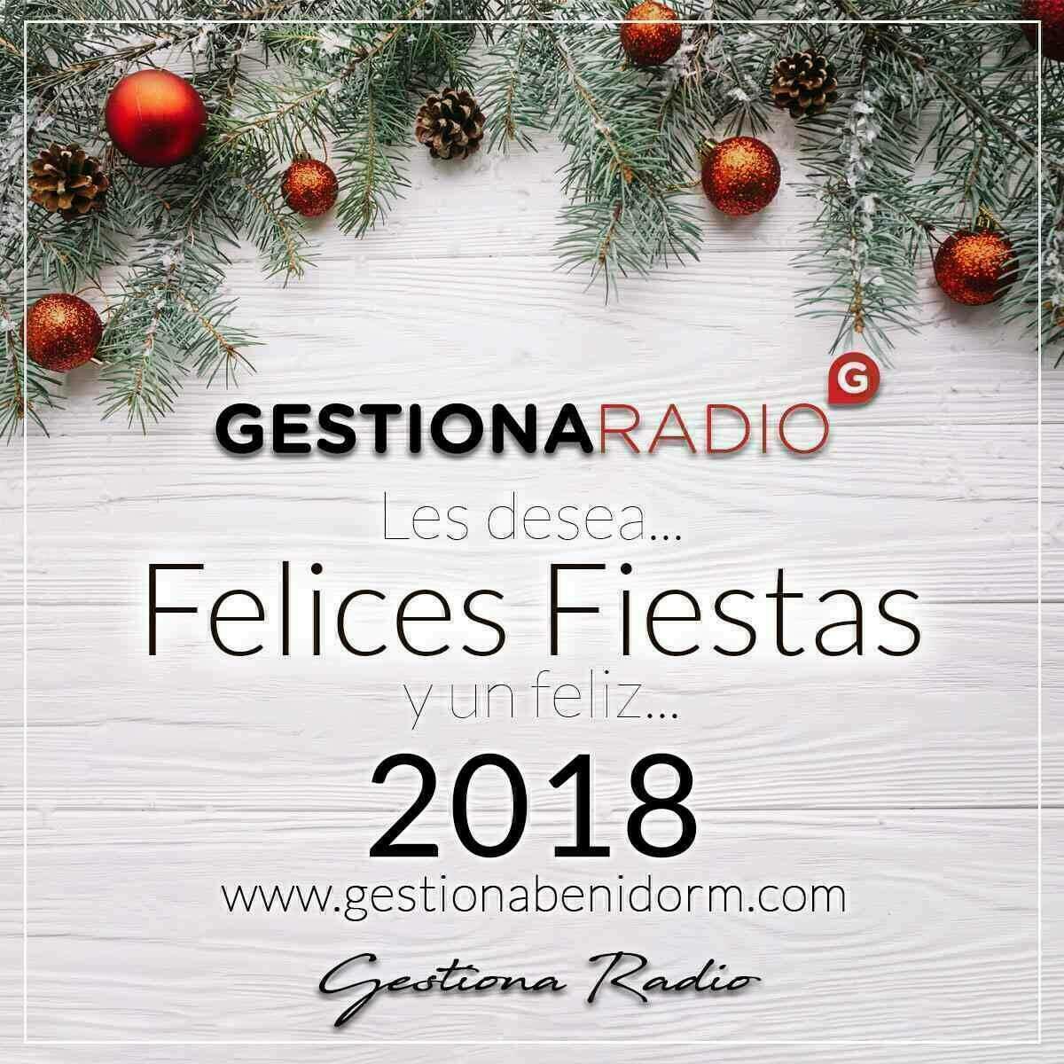 Feliz Navidad te desea Gestiona Radio