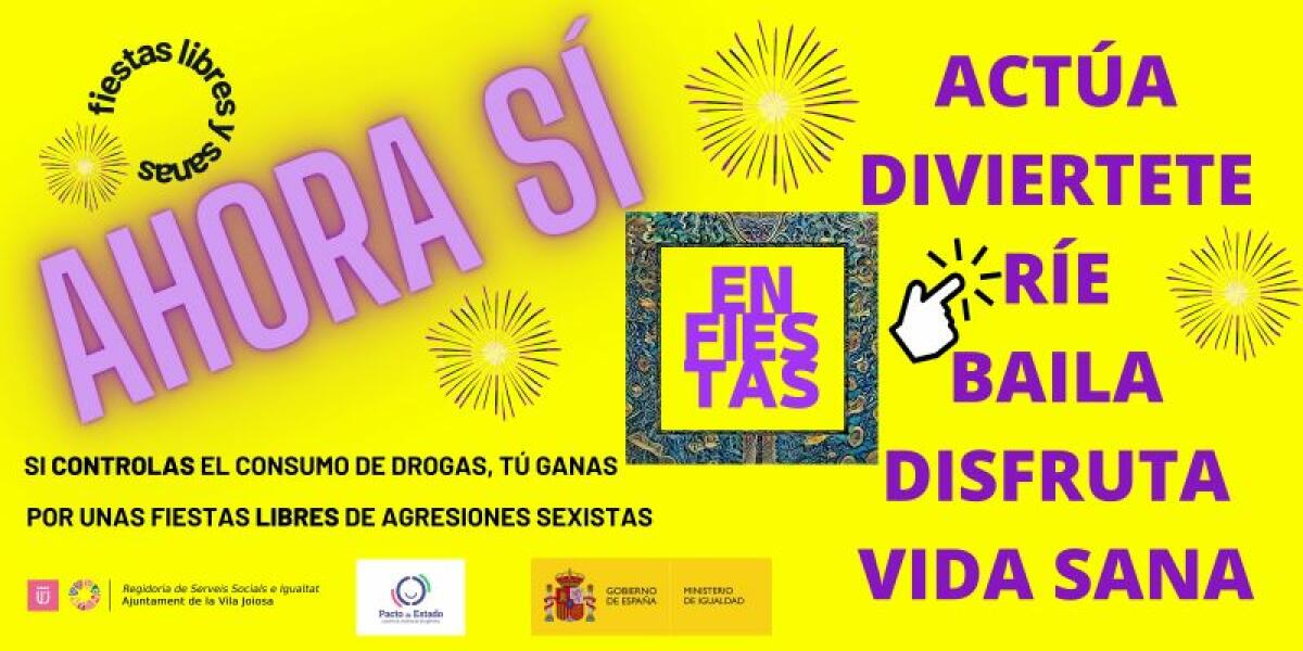 La Concejalía de Servicios Sociales e Igualdad y Cruz Roja instalarán Puntos Violetas de prevención de las agresiones sexistas en las fiestas de Moros y Cristianos de La Vila Joiosa 2022