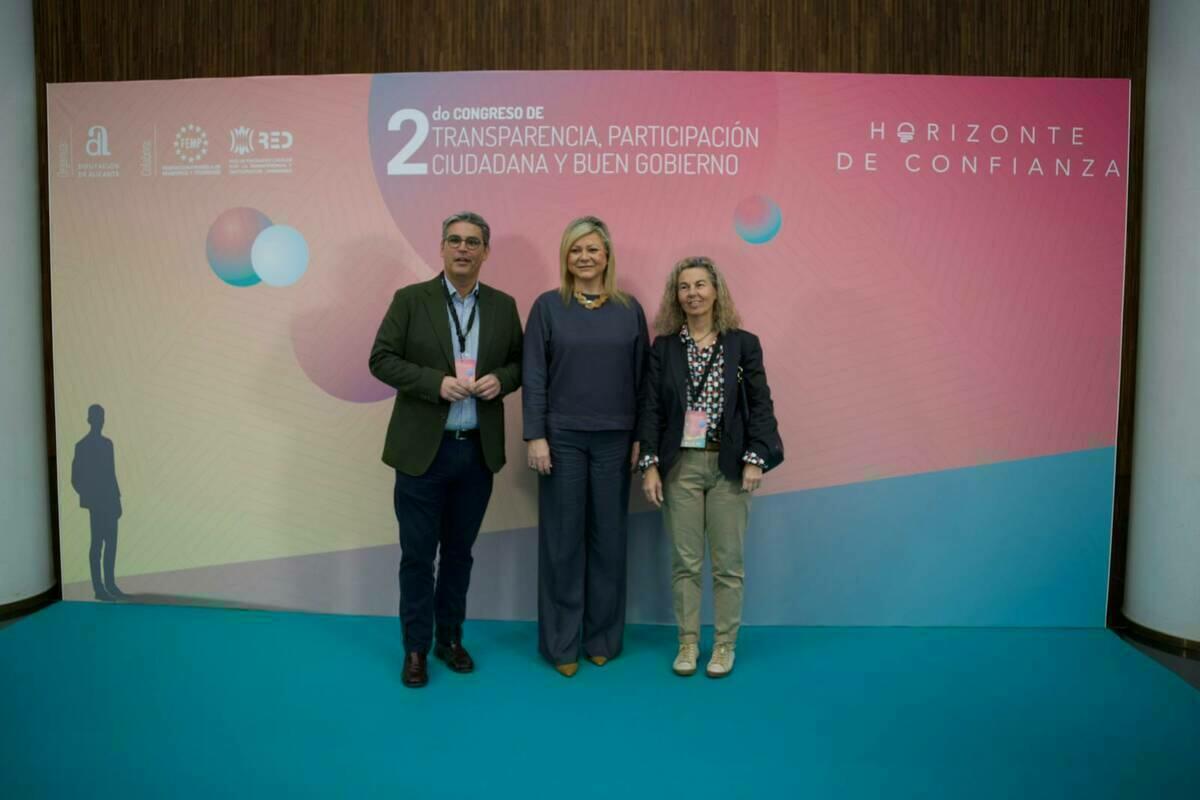 La Diputación de Alicante, ejemplo de administración abierta y accesible en el ‘II Congreso de Transparencia’