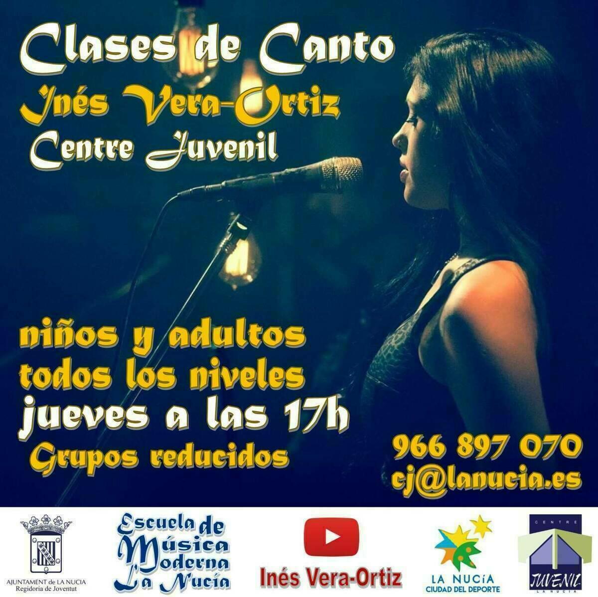 Abiertas las inscirpciones para las “Clases de Canto” en el Centre Juvenil