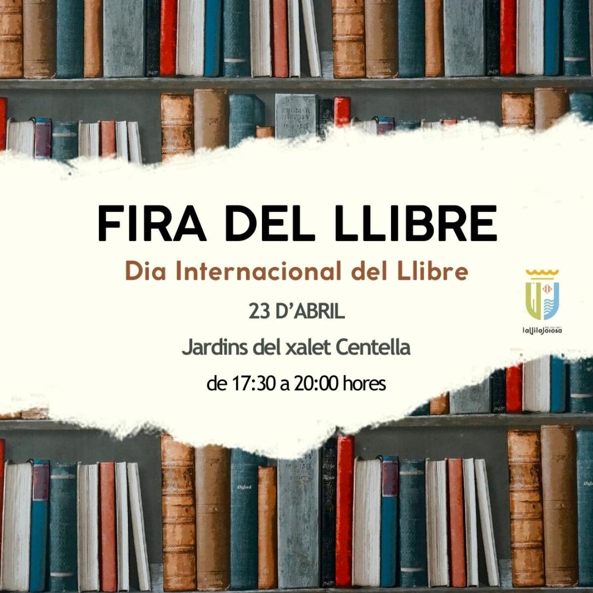 La Feria del Libro se celebrará el próximo 23 de abril en los jardines del chalet Centella 