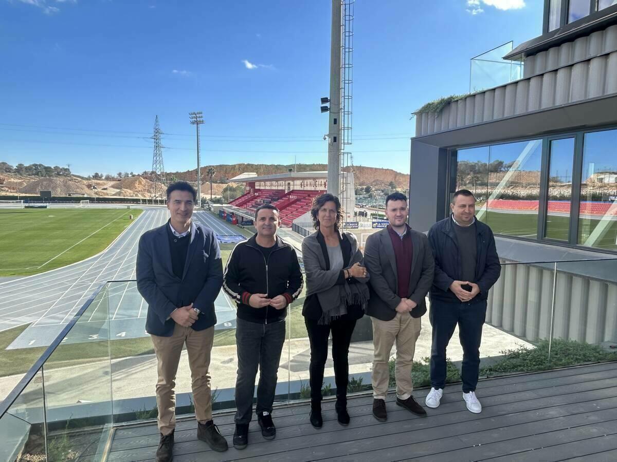 Gestores Deportivos de la Comunitat Valenciana visitan la Ciutat Esportiva