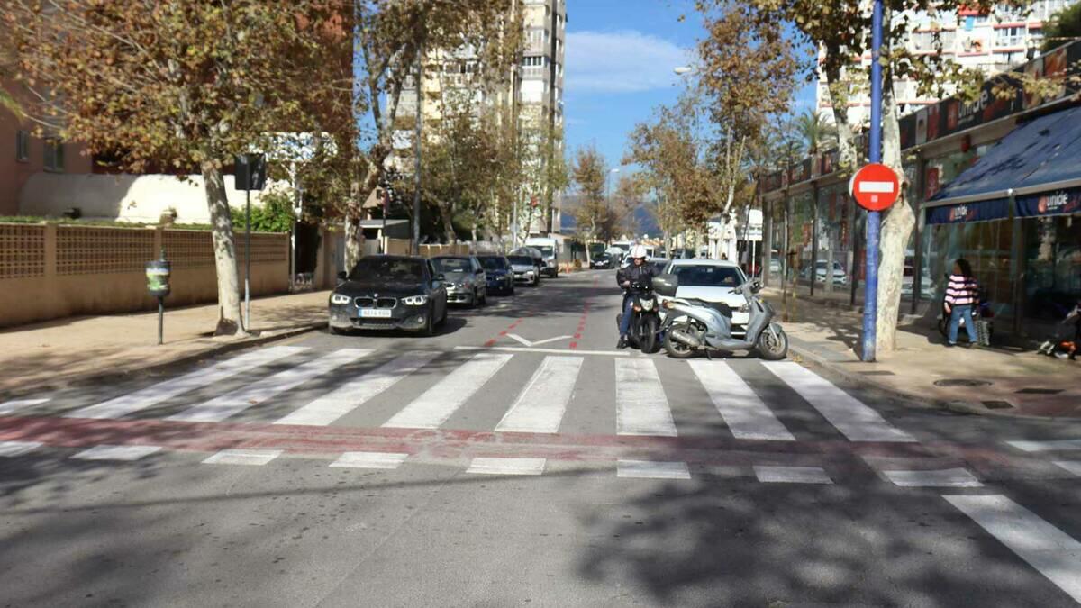 Benidorm resuelve el contrato con la empresa de las obras de la avenida Montecarlo por incumplir sus obligaciones 