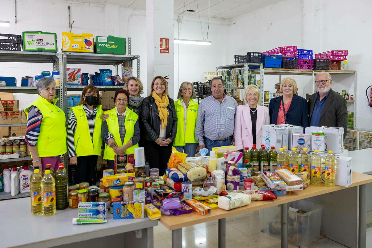 Spiritual Foundation Alfaz realiza una nueva donación a la Asociación Voluntariado Social