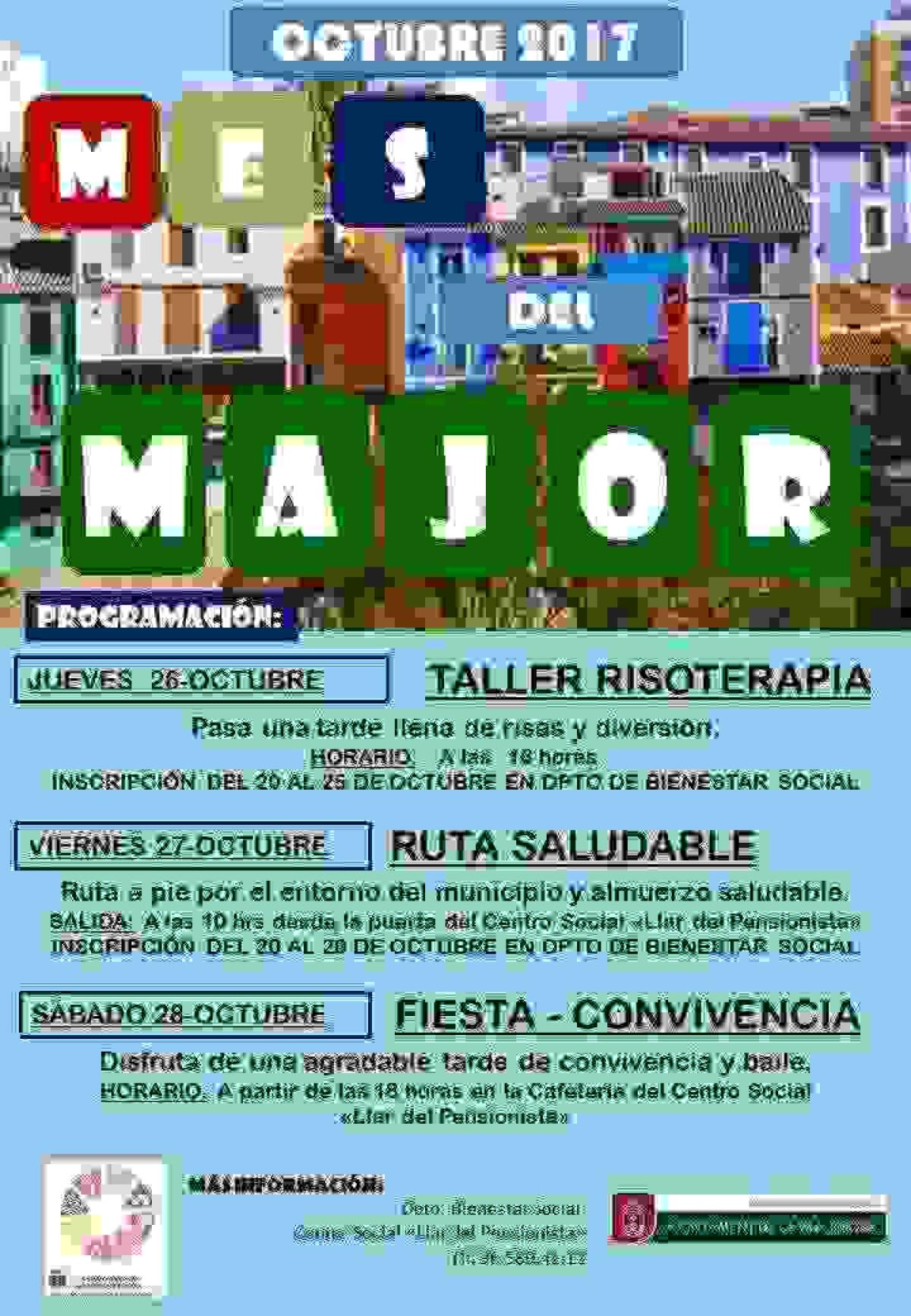 La Vila &middot; Bienestar Social celebra una nueva edici&oacute;n del &lsquo;Mes del Major&rsquo;
