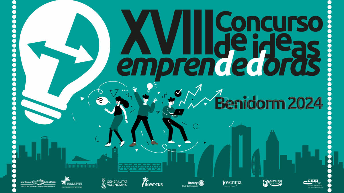 Benidorm convoca la XVIII edición del concurso para premiar las mejores ideas emprendedoras